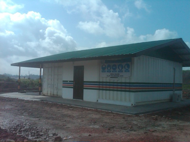 Pembuatan Kontainer Kantin dan Laundry PT Bukit Makmur